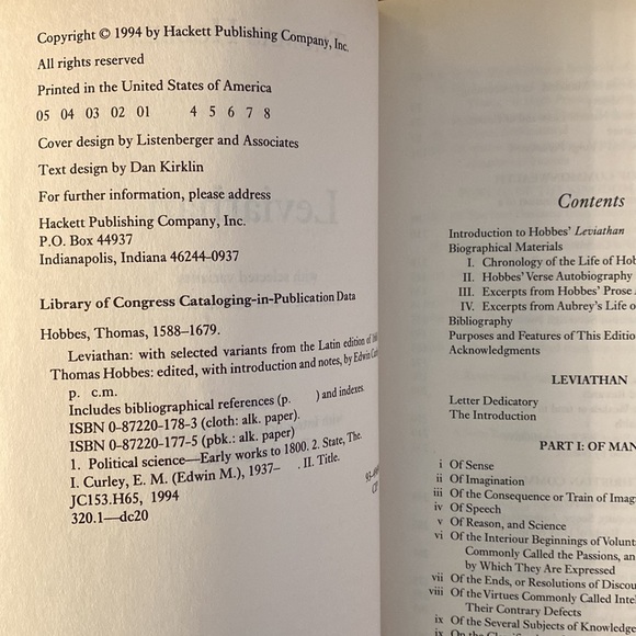 Leviathan: With selected variants from the Latin edition of 1668 (paperback) - Picture 3 of 8